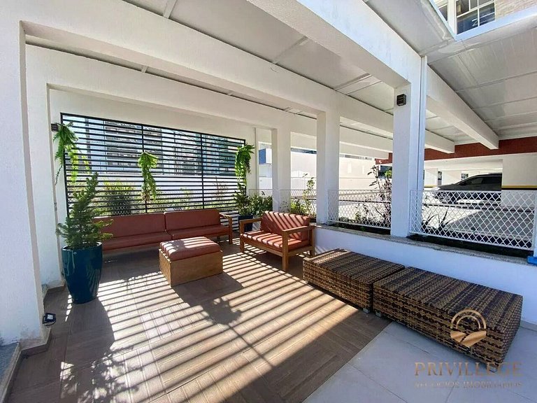 Apartamento com 3 suítes e vista mar em Palmas