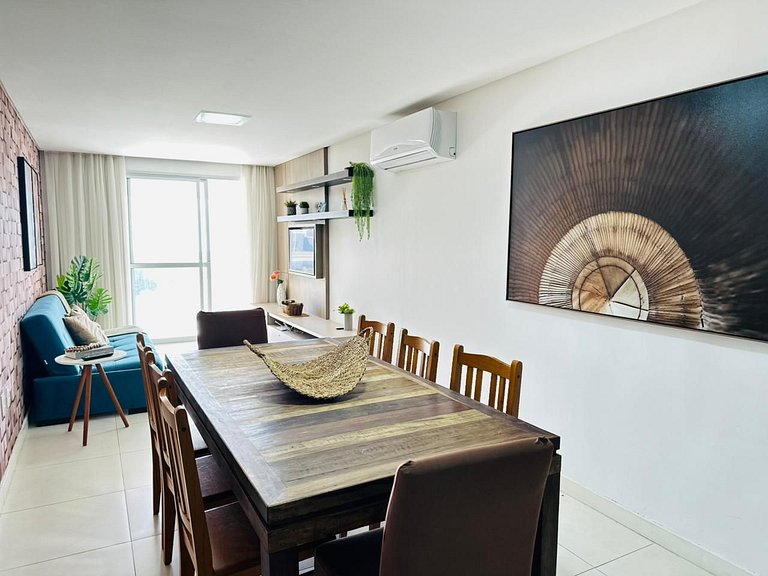 Apartamento com 3 suítes e vista mar em Palmas