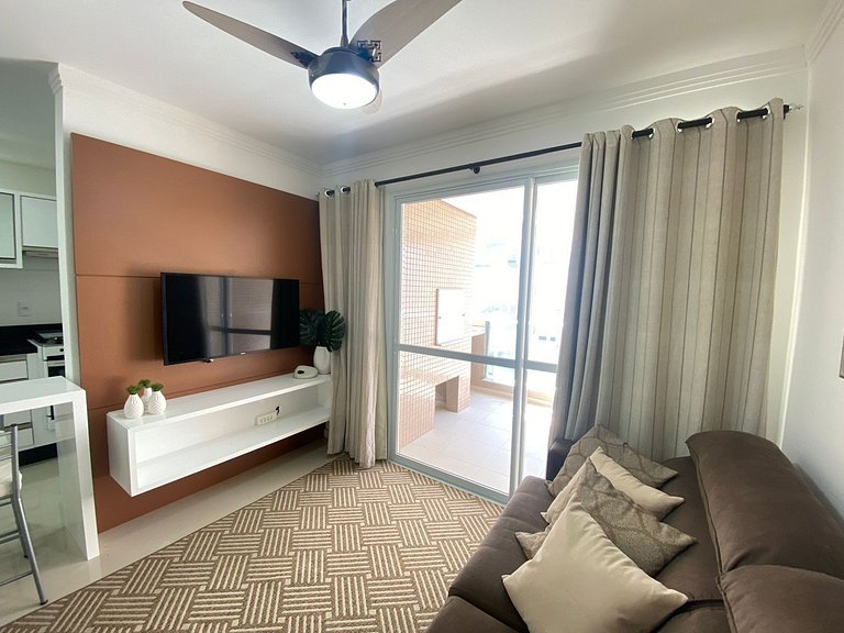 2 Dormitórios com Lazer Completo a 300m do Mar