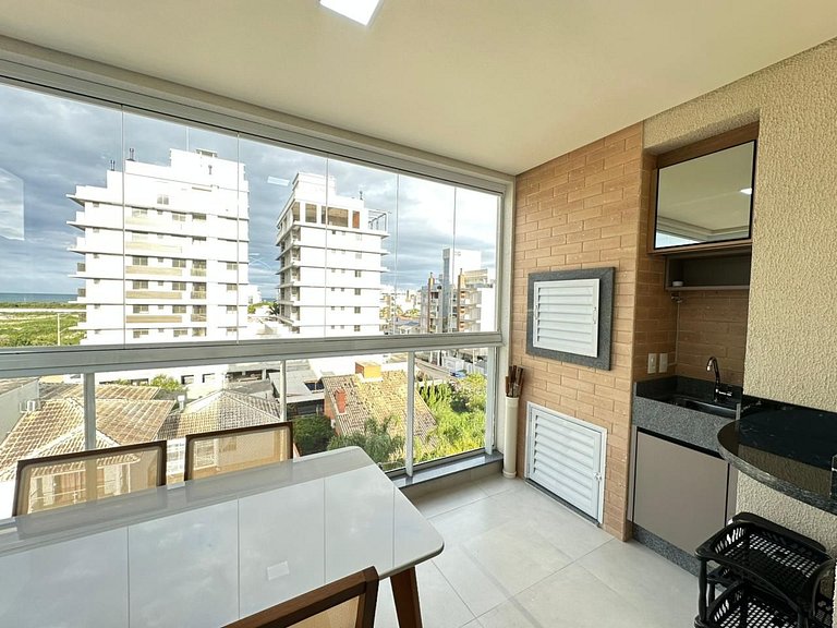 Apto Vista Mar • 3Q Praia Grande