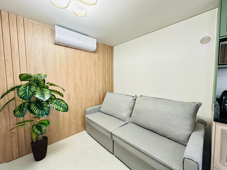 Apto Vista Mar • 3Q Praia Grande