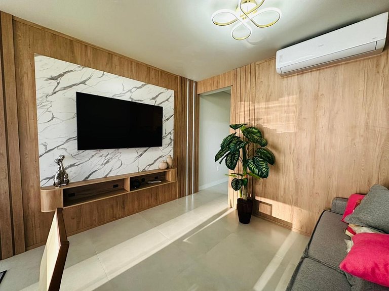 Apto Vista Mar • 3Q Praia Grande