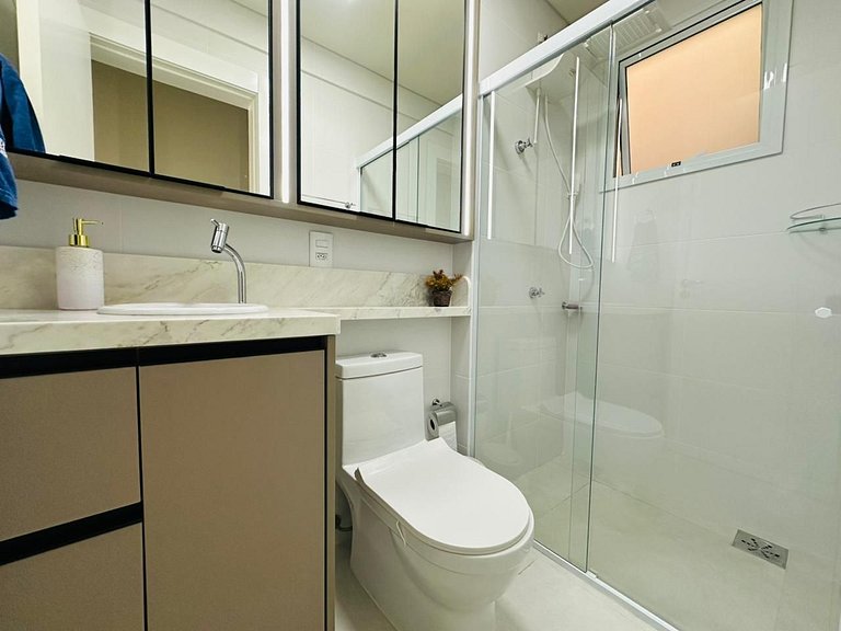 Apto Vista Mar • 3Q Praia Grande