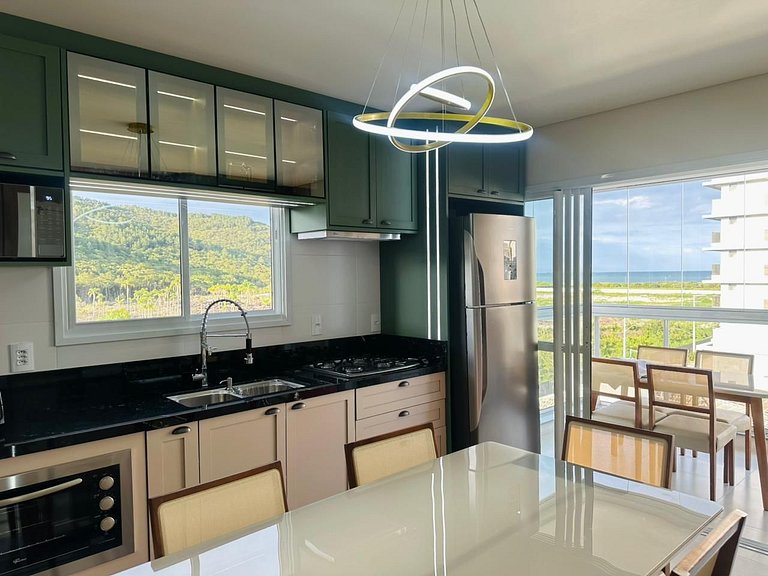 Apto Vista Mar • 3Q Praia Grande