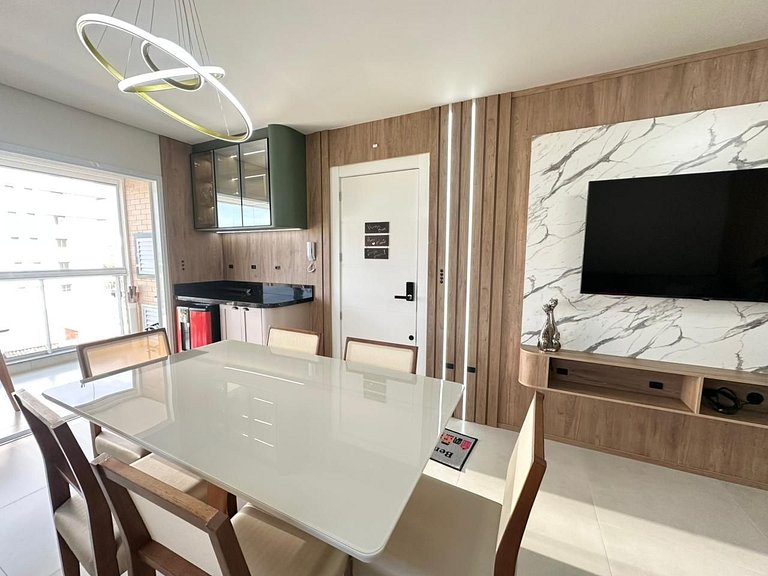 Apto Vista Mar • 3Q Praia Grande