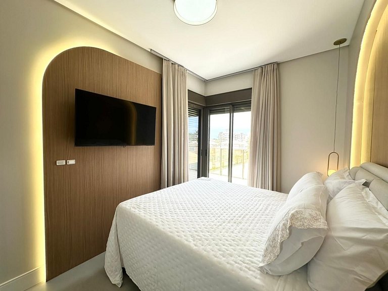 Apto Novo - 3 quartos Premium na Praia Grande