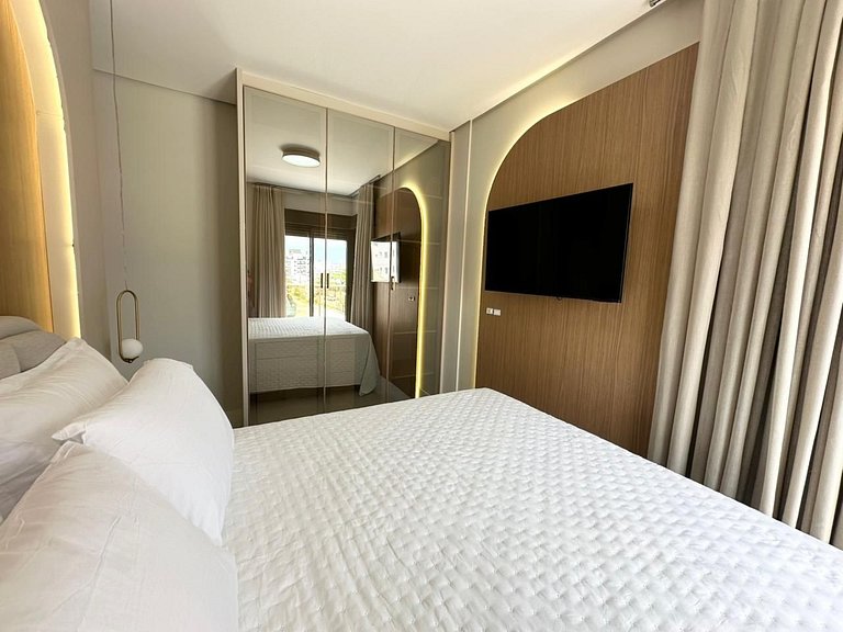 Apto Novo - 3 quartos Premium na Praia Grande
