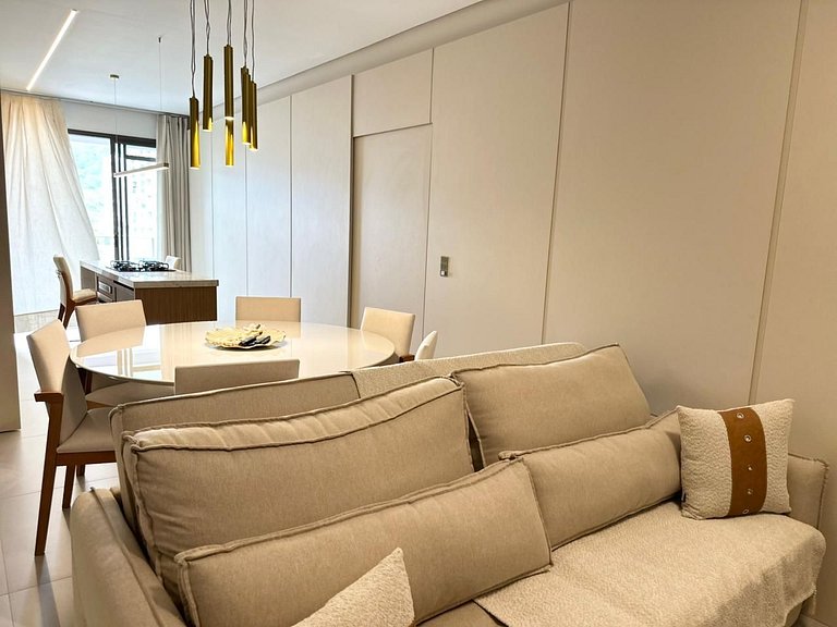 Apto Novo - 3 quartos Premium na Praia Grande