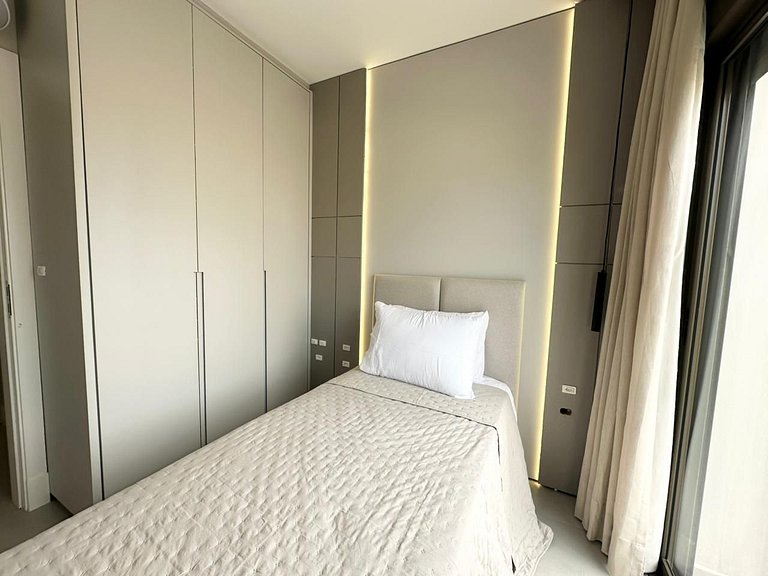 Apto Novo - 3 quartos Premium na Praia Grande