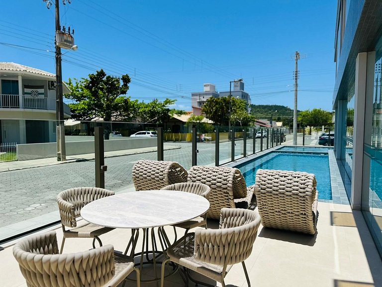 Apto Novo - 3 quartos Premium na Praia Grande