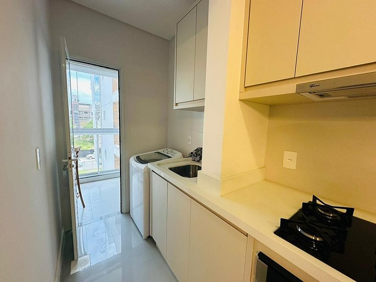 2 Quartos sendo 1 Suíte - Beira-Mar Praia Grande