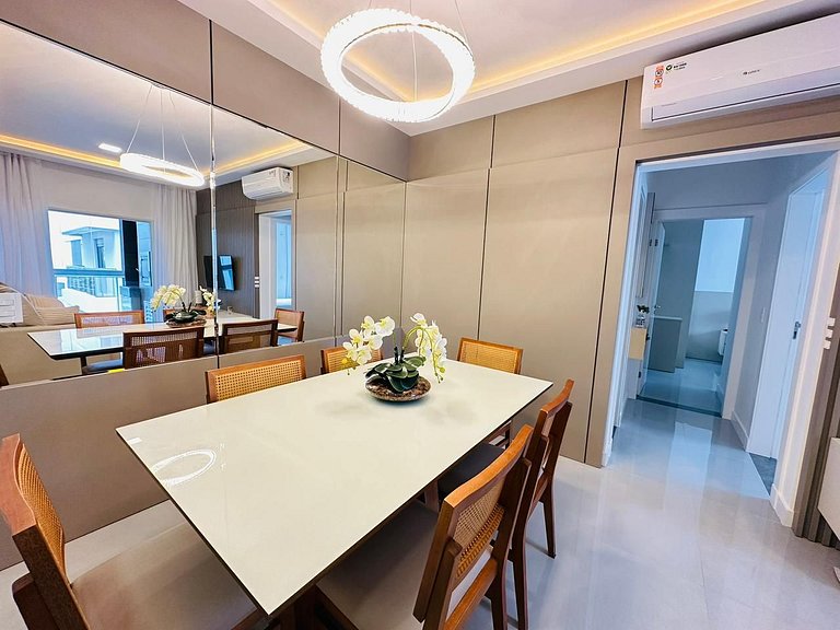 2 Quartos sendo 1 Suíte - Beira-Mar Praia Grande