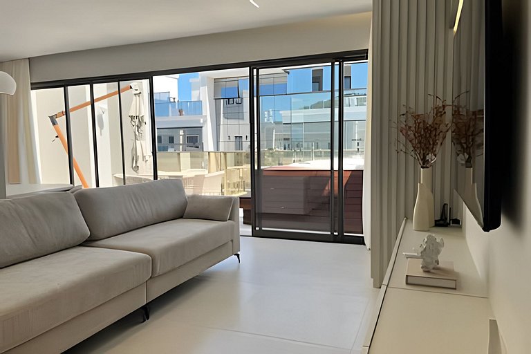 Cobertura Luxo • 4 Quartos - Jacuzzi e Vista Mar